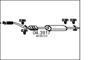 04.3917 Katalyzátor MTS