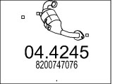 04.4245 Katalyzátor MTS