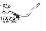 17.00124 Filtr pevnych castic, vyfukovy system MTS