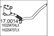 17.00141 MTS filter sadzí/pevných častíc výfukového systému 17.00141 MTS