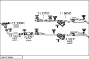 LANC13900A005561 Výfukový systém MTS