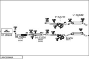 LANC60900A003827 Výfukový systém MTS