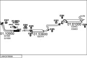 LANC87890A007634 Výfukový systém MTS