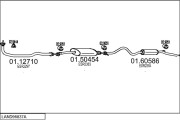 LAND96837A005338 MTS výfukový systém LAND96837A005338 MTS