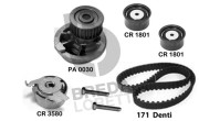 KPA0159A Vodní pumpa + sada ozubeného řemene BREDA LORETT