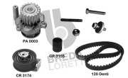 KPA0723B Vodní pumpa + sada ozubeného řemene BREDA LORETT