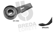 KCA0053 Sada žebrovaných klínových řemenů BREDA LORETT