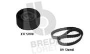 KCD0553 ozubení,sada rozvodového řemene BREDA LORETT