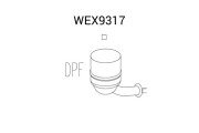 WEX9317 QWP filter sadzí/pevných častíc výfukového systému WEX9317 QWP