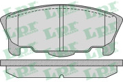 05P937 LPR sada brzdových platničiek kotúčovej brzdy 05P937 LPR
