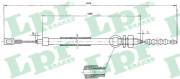 C0095B Tažné lanko, parkovací brzda LPR