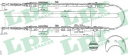 C1430B LPR żażné lanko parkovacej brzdy C1430B LPR