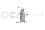 1211370 OCAP manżeta riadenia 1211370 OCAP