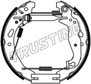 6443 Sada brzdových čelistí Kit premounted TRUSTING