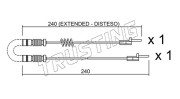 SU.109K Vystrazny kontakt, opotrebeni oblozeni TRUSTING