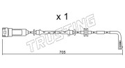 SU.146 Vystrazny kontakt, opotrebeni oblozeni TRUSTING
