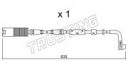 SU.205 Vystrazny kontakt, opotrebeni oblozeni TRUSTING