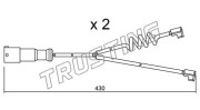 SU.187K TRUSTING výstrażný kontakt opotrebenia brzdového oblożenia SU.187K TRUSTING