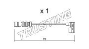 SU.251 Vystrazny kontakt, opotrebeni oblozeni TRUSTING