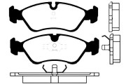 BP-1001 Sada brzdových destiček, kotoučová brzda KAVO PARTS