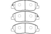 BP-3032 Sada brzdových destiček, kotoučová brzda KAVO PARTS