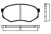 BP-4515 Sada brzdových destiček, kotoučová brzda KAVO PARTS