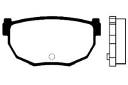 BP-6541 Sada brzdových destiček, kotoučová brzda KAVO PARTS