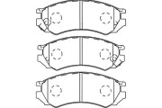 BP-6564 Sada brzdových destiček, kotoučová brzda KAVO PARTS