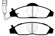 BP-7500 Sada brzdových destiček, kotoučová brzda KAVO PARTS