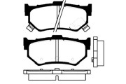 BP-8514 Sada brzdových destiček, kotoučová brzda KAVO PARTS