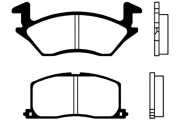 BP-9017 Sada brzdových destiček, kotoučová brzda KAVO PARTS