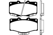 BP-9025 Sada brzdových destiček, kotoučová brzda KAVO PARTS