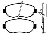 BP-9030 Sada brzdových destiček, kotoučová brzda KAVO PARTS