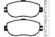 BP-9035 Sada brzdových destiček, kotoučová brzda KAVO PARTS