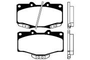 BP-9045 Sada brzdových destiček, kotoučová brzda KAVO PARTS