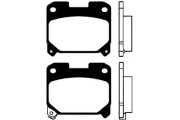 BP-9056 Sada brzdových destiček, kotoučová brzda KAVO PARTS