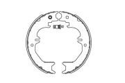 BS-9955 Sada brzdových čelistí KAVO PARTS