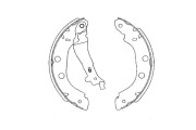 KBS-7419 KAVO PARTS sada brzdových čeľustí KBS-7419 KAVO PARTS