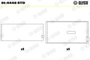 01-4448 STD GLYCO ojničné lożisko 01-4448 STD GLYCO