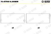 71-4708 0.25mm GLYCO ojničné lożisko 71-4708 0.25mm GLYCO