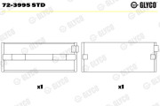 72-3995 STD Hlavní ložiska klikového hřídele GLYCO