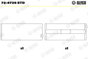 72-4725 STD GLYCO lożisko kľukového hriadeľa 72-4725 STD GLYCO