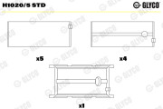 H1020/5 STD GLYCO lożisko kľukového hriadeľa H1020/5 STD GLYCO