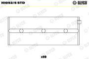 H1052/5 STD GLYCO lożisko kľukového hriadeľa H1052/5 STD GLYCO