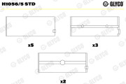 H1056/5 STD GLYCO lożisko kľukového hriadeľa H1056/5 STD GLYCO