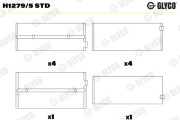 H1279/5 STD Hlavní ložiska klikového hřídele GLYCO