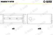 H688/7 STD GLYCO lożisko kľukového hriadeľa H688/7 STD GLYCO