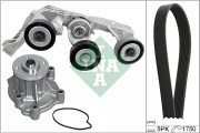 529 0081 31 Vodní pumpa + klinový żebrový řemen Schaeffler INA