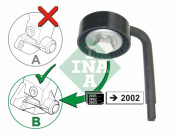 531 0790 10 Napínací kladka, žebrovaný klínový řemen Schaeffler INA