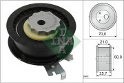 531 0882 10 Napínací kladka, ozubený řemen Schaeffler INA